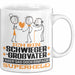Schwiegergroßvater Geschenk Tasse Ich Bin Schwiegergroßvater Aber Sag Doch Einfach Superheld Lustige Geschenkdiee für Schwiegergroßvater Kaffee-Becher Weiß Trendation