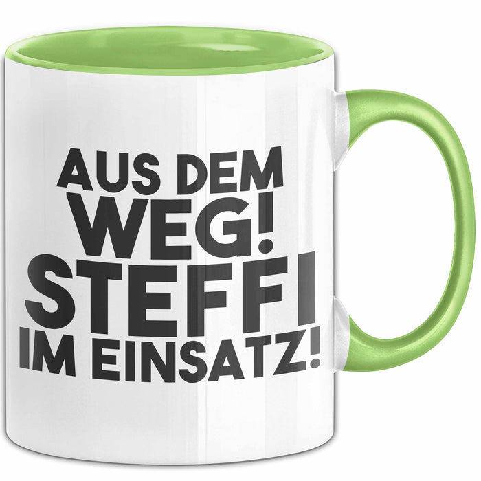 Steffi Tasse Aus Dem Weg! Steffi Im Einsatz! Geschenk