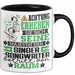 Singer-Songwriter Geschenk Tasse Lustiger Spruch Erheben Sie Sich Der Singer-Songwriter Betritt den Raum Schwarz Trendation