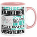 Kajaklehrer Geschenk Kaffee-Tasse Geschenkidee für Kajaklehrer Ich Bin Kajaklehrer Ich Kann Es Dir Erklären Jedoch Nicht Für Dich Verstehen Spruch Lustig Rosa Trendation