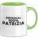 Patrizia Tasse Original 100% Patrizia Geschenk Grün Trendation