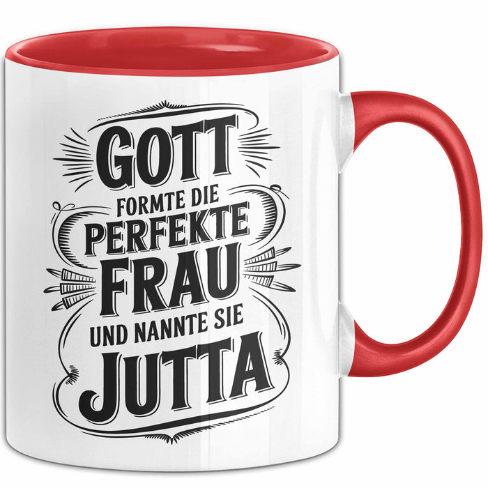 Jutta Tasse Geschenk Gott Formte Die Perfekte Frau Jutta Geschenkidee