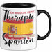 Spanier Tasse Geschenk Ich Brauche Keine Therapie Ich Muss Nur Nach Spanien Geschenkidee Kaffee-Becher Trendation