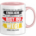 Office Arbeitskollege Tasse Geschenk Lustige Geschenkidee Spruch Alles Gute Auf Deinem Weg Deine Kollegen Rosa Trendation