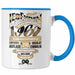 TRENDATION 60. Geburtstag Tasse Frau Mann Geschenk 60er Geschenkidee 60 Mutter Vater Blau Trendation
