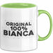 Bianca Tasse Original 100% Bianca Geschenk Grün Trendation