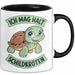 Schildkröte Tierliebhaber Tasse Geschenk Lustige Geschenkidee Spruch Ich Mag Halt Schildkröten Trendation