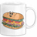 Sandwich Liebhaber Tasse Geschenkidee für Snack Stapel Fan Weiß Trendation