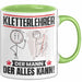 Kletterlehrer Tasse Geschenk für Kletterlehrer Der Mann Der Alles Kann Geschenkidee zum Geburtstag Grün Trendation