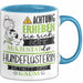 Hundeflüsterin Tasse Geschenk Lustiger Spruch Bitte Erheben Sie Sich Seine Majestät Die Hundeflüsterin Betritt Den Raum Blau Trendation