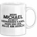 Michael Tasse Wenn Michael Nicht Repariert, Sind Wir Am Arsch Geschenk Weiß Trendation