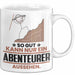 Abenteurer Geschenk Tasse So Gut Kann Nur Ein Abenteurer Aussehen Geschenkidee Kaffee-Becher Weiß Trendation
