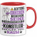 Künstler Geschenk Tasse Lustiger Spruch Erheben Sie Sich Der Künstler Betritt den Raum Rot Trendation