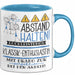 Klassik-Enthusiastin Tasse Geschenk Lustig Abstand Halten Hochleistungs-Klassik-Enthusiastin Mit Drang Zur Perfektion Bei Der Arbeit Blau Trendation