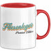 Fliesenleger Premium Edition Tasse Geschenk Fliesenleger Kaffee-Becher Rot Trendation