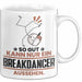 Breakdancer Geschenk Tasse So Gut Kann Nur Ein Breakdancer Aussehen Geschenkidee Kaffee-Becher Weiß Trendation
