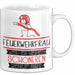Feuerwehrfrau Weil Es Keinen Schöneren Beruf Gibt Tasse Geschenk für Eine Feuerwehrfrau Lustig Weiß Trendation