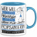 Popsängerin Tasse Geschenk Spruch Wer Will Schon Prinzessin Sein Wenn Man Auch Popsängerin Sein Kann Blau Trendation