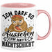 Krankenschwester Geschenk Tasse Ich Darf So Aussehen Ich Hatte Nachtschicht Geschenkidee Kaffee-Becher Schicht-Arbeit Rosa Trendation