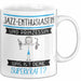 Jazz-Enthusiastin Und Prinzessin Tasse Geschenk Für Eine Jazz-Enthusiastin Geburtstag Was Ist Deine Superkraft Weiß Trendation