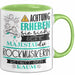 Rockmusikerin Tasse Geschenk Lustiger Spruch Bitte Erheben Sie Sich Seine Majestät Die Rockmusikerin Betritt Den Raum Grün Trendation