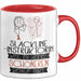 Slackline-Instruktorin Weil Es Keinen Schöneren Beruf Gibt Tasse Geschenk für Eine Slackline-Instruktorin Lustig Rot Trendation