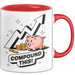 Investor Tasse Geschenk Lustige Geschenkidee Spruch Für Vermögens Erbauer Rot Trendation