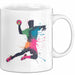 Handballspieler Tasse Geschenk Lustige Geschenkidee Spruch Weiß Trendation