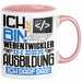 Webentwickler Ausbildung Tasse Geschenk Ich Bin Webentwickler In Der Ausbildung Ich Darf Das Geschenkidee Spruch Rosa Trendation