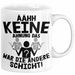 Arbeitskollege Tasse Geschenk Ähh Keine Ahnung Das War Die Andere Schicht Lustiger Spruch Geschenkidee Kollege Kollegin Büro-Tasse Becher Weiß Trendation