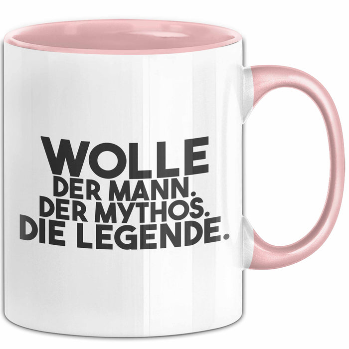 Wolle Tasse Wolle – Der Mann. Der Mythos. Die Legende. Geschenk