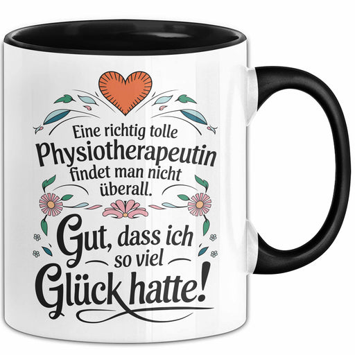 Physiotherapie Tasse Geschenk Physiotherapeutin Findet Man Nicht Ueberall Geschenkidee Geburtstag Physiotherapeutin Trendation