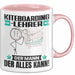Kiteboarding-Lehrer Tasse Geschenk für Kiteboarding-Lehrer Der Mann Der Alles Kann Geschenkidee zum Geburtstag Rosa Trendation