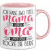 Mama und Oma Tasse Geschenk Muttertag Lustiger Spruch Rocke Beide Rosa Trendation