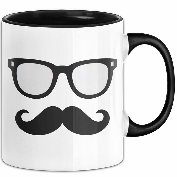 Hipster Tasse Geschenkidee für Trendsetter Trendation