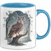 Vogelbeobachter Tasse Geschenkidee für Vogel Enthusiasten Blau Trendation