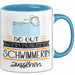 Schwimmerin Geschenk Tasse So Gut Kann Nur Eine Schwimmerin Aussehen Geschenkidee Geburtstag Weihnachten Lustig Blau Trendation