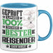 Reisender Geschenk Lustiger Spruch für Reisender Geschenkidee Bester Reisender Der Welt Blau Trendation