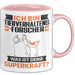Tierverhaltensforscher Tasse Geschenk für Tierverhaltensforscher Geburtstag Lustiger Spruch Kaffee-Becher Was Ist Deine Superkraft Rosa Trendation
