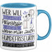 Hundefriseurin Tasse Geschenk Spruch Wer Will Schon Prinzessin Sein Wenn Man Auch Hundefriseurin Sein Kann Blau Trendation