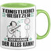 Tonstudio-Besitzer Tasse Geschenk für Tonstudio-Besitzer Der Mann Der Alles Kann Geschenkidee zum Geburtstag Grün Trendation