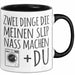 Valentinstag Beziehung Tasse Geschenk Lustige Geschenkidee 2 Dinge Die Meinen Nass Machen Trendation