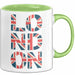 England Flagge London Tasse Geschenk Lustige Geschenkidee Spruch Grün Trendation