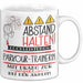 Parkour-Trainerin Tasse Geschenk Lustig Abstand Halten Hochleistungs-Parkour-Trainerin Mit Drang Zur Perfektion Bei Der Arbeit Weiß Trendation
