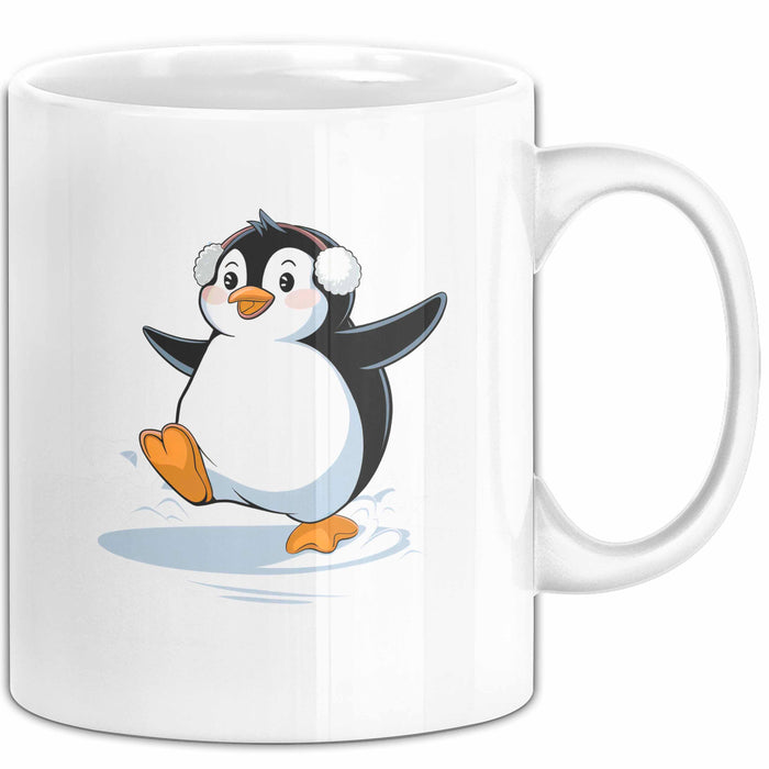 Pinguin Liebhaber Tasse Geschenk Lustige Geschenkidee Spruch Für Kälte Fans Weiß Trendation