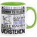 Schriftsteller Geschenk Tasse Geschenkidee für Schriftsteller Geburtstag Lustiger Spruch Ich Bin Schriftsteller Ich Kann Es Dir Erklären Aber Nicht Für Dich Verstehen Grün Trendation