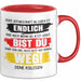 Office Arbeitskollege Tasse Geschenk Lustige Geschenkidee Spruch Alles Gute Auf Deinem Weg Deine Kollegen Rot Trendation