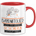 Bandmitglied Weil Es Keinen Schöneren Beruf Gibt Tasse Geschenk für Eine Bandmitglied Lustig Rot Trendation