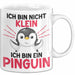 Lustige Tasse Geschenk Pinguin Mit Sonnenbrille Cooles Design Weiß Trendation