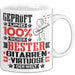 Gitarrenvirtuose Geschenk Lustiger Spruch für Gitarrenvirtuose Geschenkidee Bester Gitarrenvirtuose Der Welt Weiß Trendation